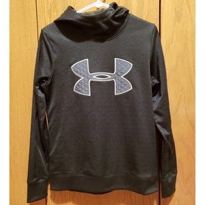 UNDER ARMOUR UA Logo Grey Hoodie